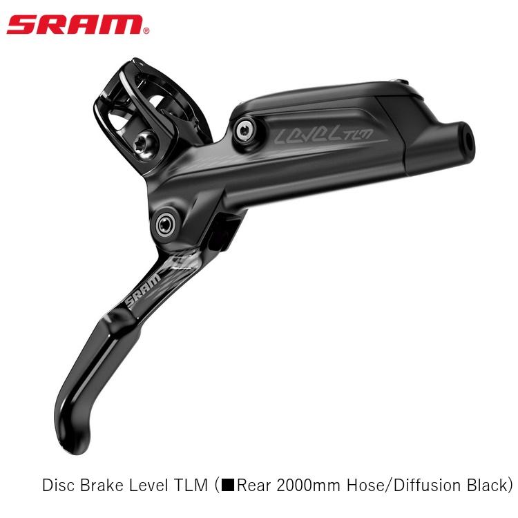 SRAM スラム Disc Brake Level TLM (■Rear 2000mm Hose/Diffusion Black) 自転車 ブレーキレバー