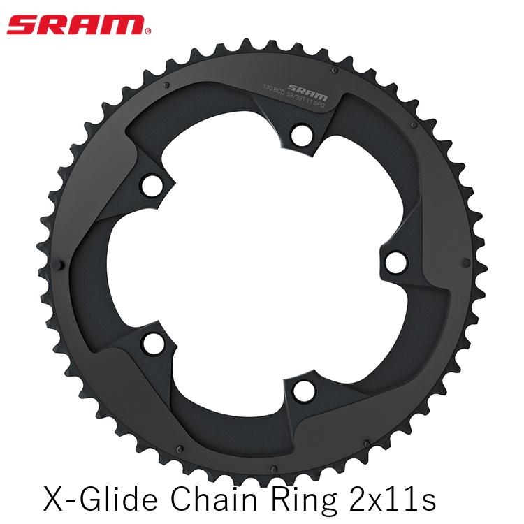 SRAM スラム X-Glide Chain Ring 2x11s 自転車 チェーンリング