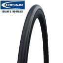 SCHWALBE シュワルベ ルガノ 2 エンデュランス ブラック 700x25C ロード用クリンチャータイヤ タイヤ 自転車 ロードバイク パーツ