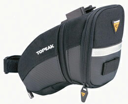 TOPEAK Aero Wedge Pack QuickClick M Size （サドルバッグ） トピーク エアロウェッジパック （クイッククリック） （コード番号：BAG25502） エアロ ウェッジ パック Mサイズ フレームバッグ ロードバイク バッグ サイクルバッグ 自転車 サイクリング アウトドア