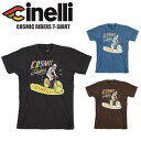 cinelli チネリ Tシャツ 半袖 シャツ COSMIC RIDERS T-SHIRT 自転車 ロードバイク