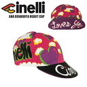 cinelli チネリ キャップ サイクルキャップ サイクリングキャップ ANA BENAROYA HEART CAP 帽子 自転車 ロードバイク