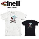 cinelli チネリ Tシャツ 半袖 シャツ SHARK T-SHIRT 自転車 ロードバイク