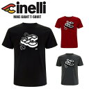 cinelli チネリ Tシャツ 半袖 シャツ MIKE GIANT T-SHIRT 自転車 ロードバイク