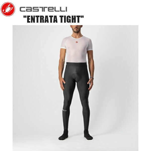 CASTELLI カステリ ENTRATA TIGHT BLACK 4521519-010 ビブタイツ ロング 自転車