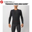 CASTELLI カステリ PROSECCO TECH LONG SLEEVE BLACK 4520529-010 自転車 インナー サイクルウェア