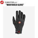 CASTELLI カステリ MORTIROLO GLOVE LIGHT BLACK 4520533-085 サイクルロンググローブ 自転車 手袋