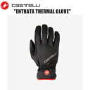 CASTELLI カステリ ENTRATA THERMAL GLOVE BLACK 4521523-010 サイクルロンググローブ 自転車 手袋
