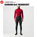 CASTELLI カステリ サイクルウェア SANREMO RoS THERMOSUIT 4520500 サイクルジャージ 自転車 メンズ 男性