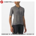 CASTELLI カステリ ENDURANCE W JERSEY GUNMETAL GRAY 4523038-125 レディース サイクルジャージ 半袖 自転車