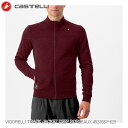 CASTELLI カステリ VIGORELLI TRACK JACKET DEEP BORDEAUX 4523557-625 サイクルジャケット