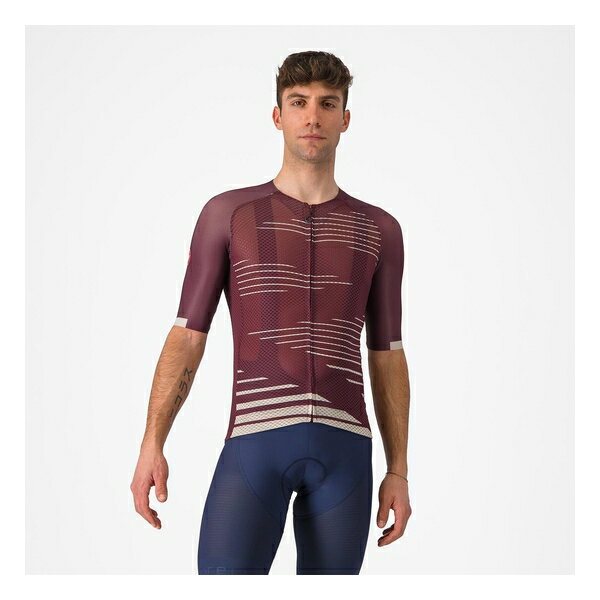 CASTELLI カステリ CLIMBER'S 4.0 JERSEY DEEP BORDEAUX/SILVER MOON 4524006-625 サイクルジャージ 2