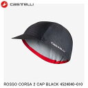 CASTELLI JXe ROSSO CORSA 2 CAP BLACK 4524040-010 TCNLbv