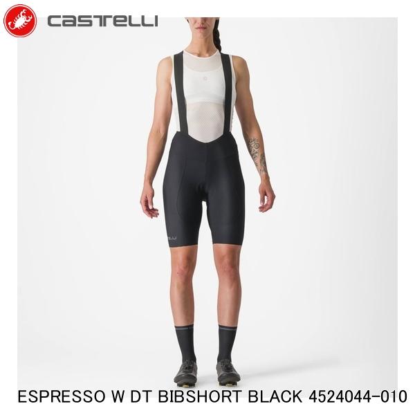 CASTELLI カステリ ESPRESSO W DT BIBSHORT BLACK 4524044-010 レーサーパンツ