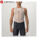 CASTELLI カステリ CORE MESH 3 SLEEVELESS WHITE 4517028-001 自転車用アンダーシャツ(4)
