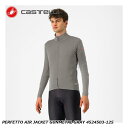 CASTELLI カステリ PERFETTO AIR JACKET GUNMETAL GRAY 4524503-125 サイクルジャケット