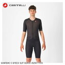 CASTELLI カステリ SANREMO S SPEED SUIT BLACK 4525077-010 サイクルジャージ