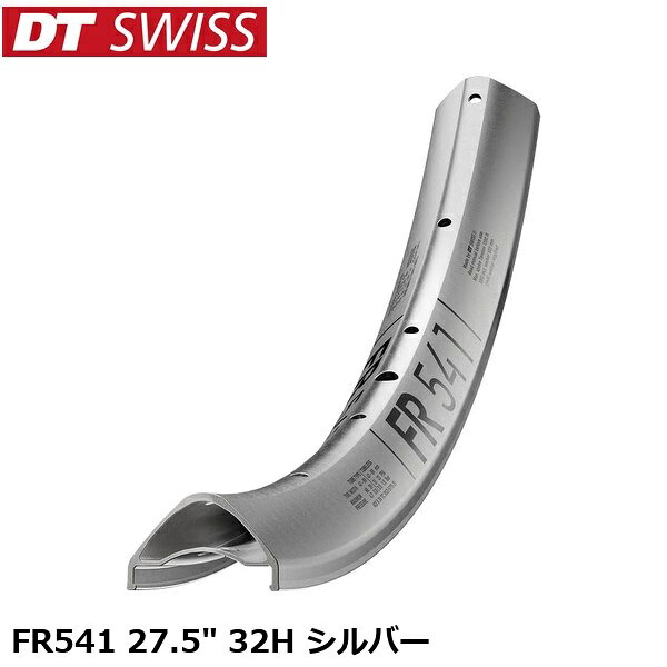 DTSwiss スイス FR541 27.5" 32H シルバー 自転車 リム 世界中の下り系ライダーから愛される最高強度のアルミ合金製リム。 ワイドトレッドタイヤに最適化したリム内幅30mm 仕様。 ■商品のデザイン、仕様、外観、は予告なく変更する場合がありますのでご了承ください。 サイクルパーツ ホイール ハブ 自転車 リム 自転車 ロードバイク MTB マウンテンバイク シクロクロス クロスバイク世界中の下り系ライダーから愛される最高強度のアルミ合金製リム。 ワイドトレッドタイヤに最適化したリム内幅30mm 仕様。 ■溶接ジョイント アルミ合金、仏式バルブ穴、チューブレスレディ（ 別途、DT Swiss チューブレスリムテープ（32mm 幅（TIF02407））、DT Swiss チューブレスバルブ（18-25mm （VLC05900））が必要です。） ■27.5"（ETRTO ：584）、29"（ETRTO ：622） ■ERD ：565mm（27.5"）、603mm（29"） ■付属品：PHR ワッシャー、プロロック スクオルクス プロヘッド アルミニップル、 ステッカー（ブラックのみ） ■最大重量：140kg ■570g（27.5"）、605g（29"） ■ASTM カテゴリー 5 ■サイズ：27.5" ■カラー：シルバー ■ホール数：32H サイクルパーツ ホイール ハブ 自転車 リム 自転車 ロードバイク MTB マウンテンバイク シクロクロス クロスバイク