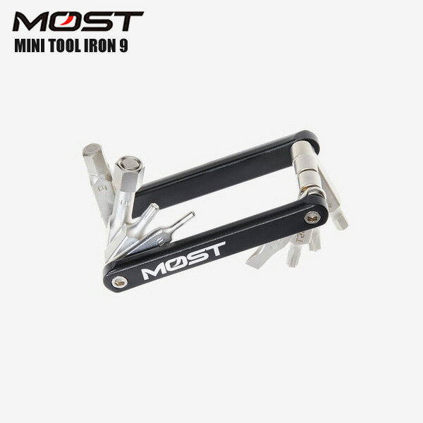 MOST モスト ツール ミニツール IRON 9 工具 携帯工具 自転車 ロードバイク パーツ
