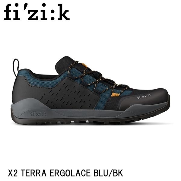 fizik フィジーク X2 TERRA ERGOLACE BLU/BK 自転車 シューズ 靴