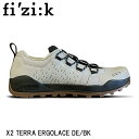 fizik フィジーク X2 TERRA ERGOLACE DE/BK 自転車 シューズ 靴
