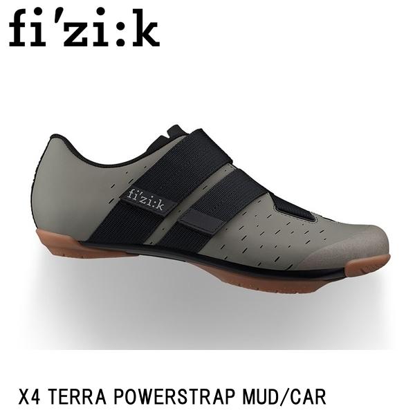 fizik フィジーク X4 TERRA POWERSTRAP MUD/CAR 自転車 シューズ 靴