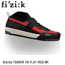 fizik フィジーク Gravita TENSOR X6 FLAT RED/BK 自転車 シューズ 靴