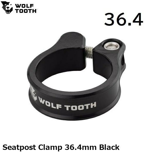 WOLF TOOTH ウルフトゥース Seatpost Clamp 36.4mm Black 自転車用 シートクランプ