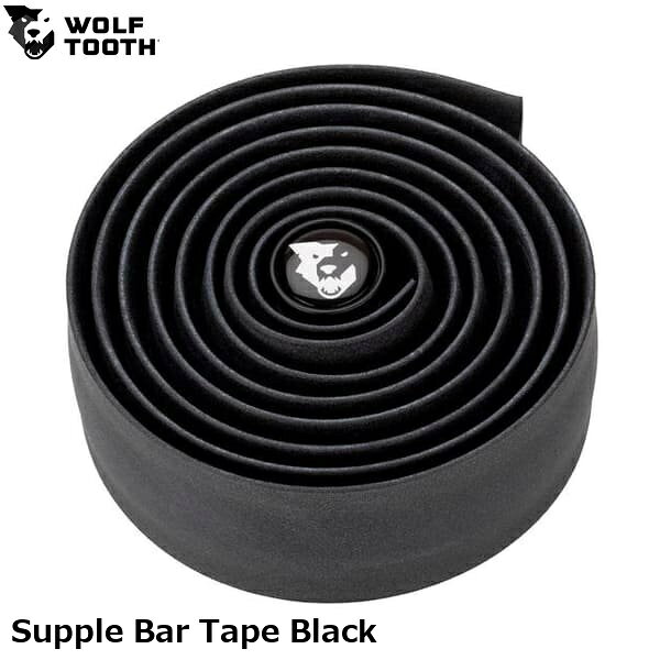 WOLF TOOTH ウルフトゥース Supple Bar Tape Black 自転車用バーテープ ●ブランド WolfTooth ●wt2602-300 U1SUPPLETAPE-BLK ●JANコード 0810006802863 ●商品説明 非常に厚く幅も広く従来のバーテープを何層も重ねるのと同じ厚さや快適さを1回のラップで実現する。 厚さによる衝撃吸収性/メンテナンス性も高く100％シリコン性コンパウンドにより、表面を洗える耐久性も備える。 粘着性のある質感は、手袋の有無にかかわらず滑りにくく高いグリップ力も実現する。 材質：100％シリコンコンパウンド 厚さ：5.0mm 幅：40mm ■商品のデザイン、仕様、外観、は予告なく変更する場合がありますのでご了承ください。 サイクルパーツ ハンドル ステム 自転車用バーテープ 自転車 ロードバイク MTB マウンテンバイク シクロクロス クロスバイク●ブランド WolfTooth ●wt2602-300 U1SUPPLETAPE-BLK ●JANコード 0810006802863 ●商品説明 非常に厚く幅も広く従来のバーテープを何層も重ねるのと同じ厚さや快適さを1回のラップで実現する。 厚さによる衝撃吸収性/メンテナンス性も高く100％シリコン性コンパウンドにより、表面を洗える耐久性も備える。 粘着性のある質感は、手袋の有無にかかわらず滑りにくく高いグリップ力も実現する。 材質：100％シリコンコンパウンド 厚さ：5.0mm 幅：40mm サイクルパーツ ハンドル ステム 自転車用バーテープ 自転車 ロードバイク MTB マウンテンバイク シクロクロス クロスバイク