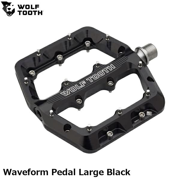 WOLF TOOTH ウルフトゥース Waveform Pedal Large Black 自転車 フラットペダル ●ブランド WolfTooth ●wt2602-340 U1PDL-WF-LG-BLK ●JANコード 0810006806847 ●商品説明 クロスカントリーからダウンヒルまで、あらゆるライディングのために設計されたペダル 重量：384g ■商品のデザイン、仕様、外観、は予告なく変更する場合がありますのでご了承ください。 サイクルパーツ ペダル クリート 自転車 フラットペダル 自転車 ロードバイク MTB マウンテンバイク シクロクロス クロスバイク●ブランド WolfTooth ●wt2602-340 U1PDL-WF-LG-BLK ●JANコード 0810006806847 ●商品説明 クロスカントリーからダウンヒルまで、あらゆるライディングのために設計されたペダル 重量：384g サイクルパーツ ペダル クリート 自転車 フラットペダル 自転車 ロードバイク MTB マウンテンバイク シクロクロス クロスバイク