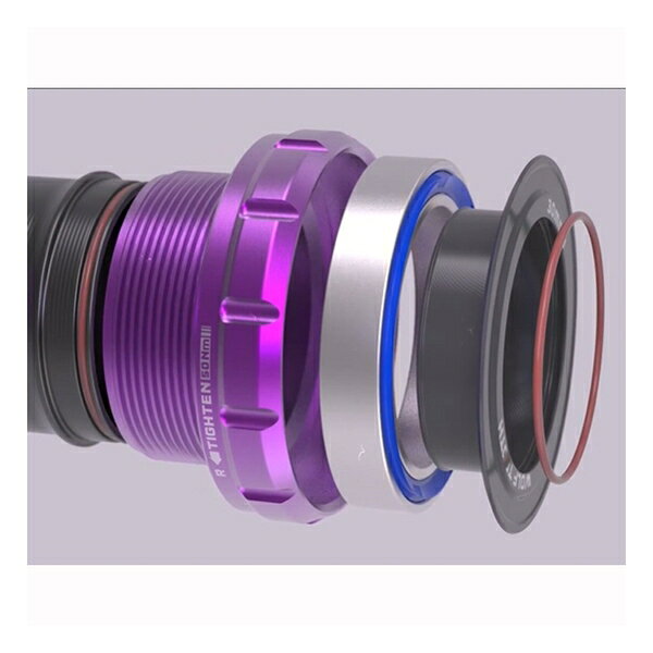 WOLF TOOTH ウルフトゥース Wolf Tooth BSA Bottom Bracket-29mm for SRAM-Raw Sil...