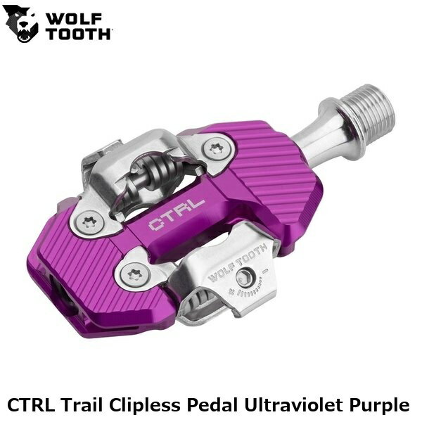 Other - WOLF TOOTH　ウルフトゥース CTRL Trail Clipless Pedal Ultraviolet Purple 自転車 ビンディングペダル