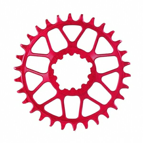 (KA engineering)アルミチェーンリング GXP-BOOST 30T レッド(4)