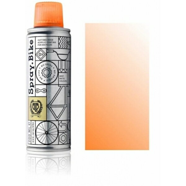 SprayBike スプレーバイク 200ml POCKET Fluro Orange clear 48384 ポケット フルロ オレンジクリア 48384 自転車 塗装 塗料