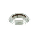 （CHRISKING/クリスキング)（自転車用ヘッドパーツ）GripLock Bearing Cap Assembly - 1-1/8 Inch - Silver - Sotto Voce Logo