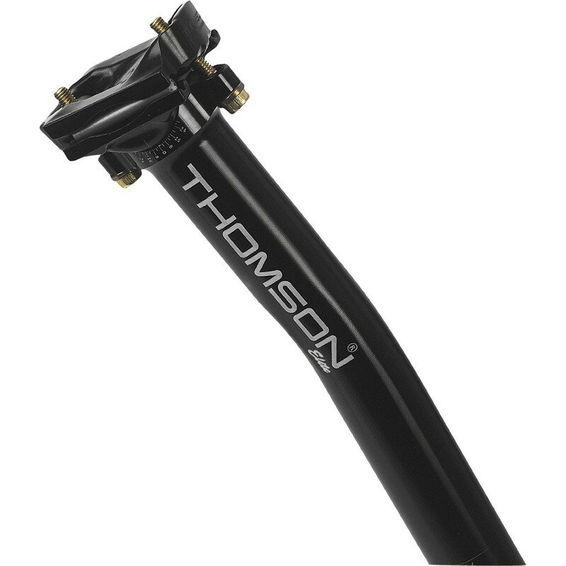 （THOMSON/トムソン)（自転車用シートポスト関連）Elite SEAT POST SETBACK 330mm BLACK 26.8