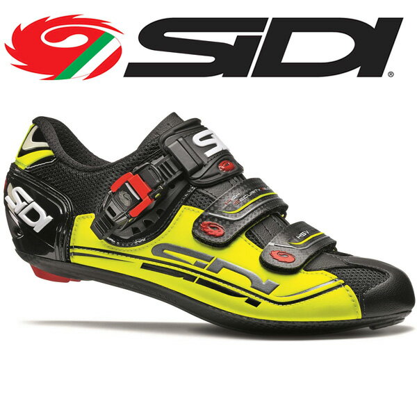 SIDI シディ シューズ ビンディングシューズ GENIUS 7 BLK/YEL/BLK ジニアス 7 サイクルシューズ