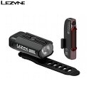 LEZYNE レザイン フロントライト テールライト HECTO DRIVE/STICK PAIR セット リアライト テールライト 自転車 ロードバイク