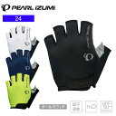 PEARLiZUMi パールイズミ 24 レーシング グローブ サイクルハーフグローブ 自転車