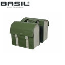 BASIL バジル バッグ BASIL アーバンロード ダブル パニアバッグ 48-53L モスグリーン/サンド バッグ かばん 自転車 ロードバイク