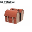 BASIL バジル バッグ BASIL アーバンロード ダブル パニアバッグ 48-53L テラレッド/ローズ バッグ かばん 自転車 ロードバイク