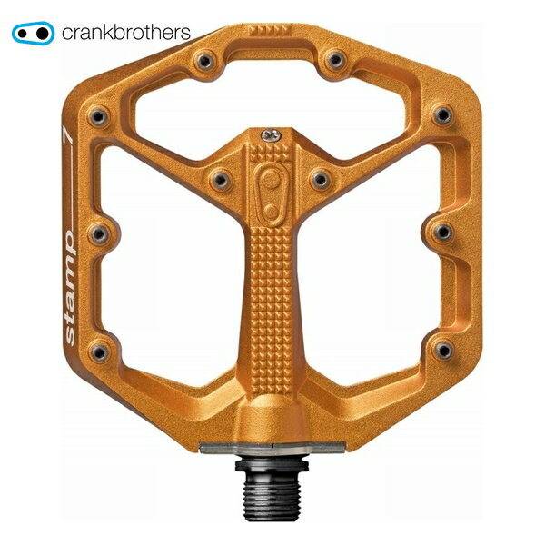 CrankBrothers クランクブラザーズ ペダル スタンプ7 S リミテッドカラー オレンジ 自転車 ペダル MTB マウンテンバイク