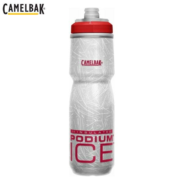 CAMELBAK キャメルバック ボトル CAMELBAK ポディウム アイス 620ML V5 21OZ 0.62L フェアリーレッド 自転車 ボトル 水筒