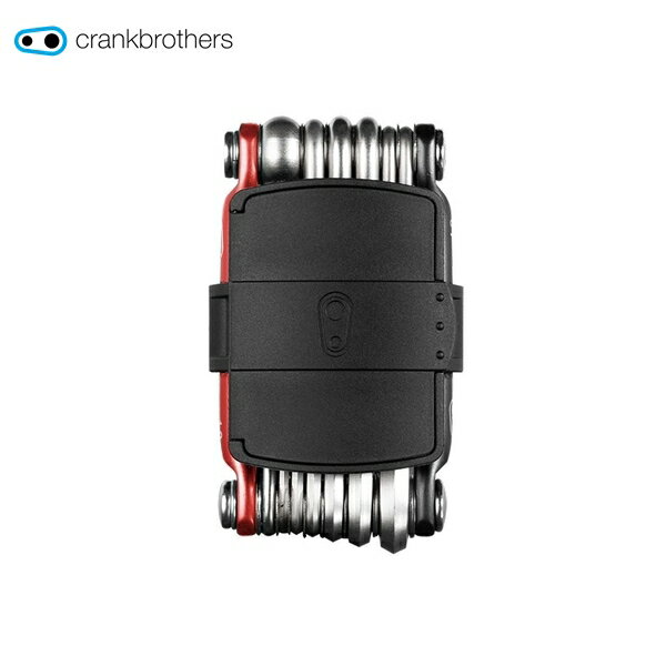 CrankBrothers クランクブラザーズ 携帯工具 マルチ-13 マルチツール マットブラック レッド 自転車 携帯工具 ロードバイク