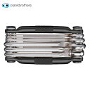 CrankBrothers クランクブラザーズ 携帯工具 マルチ-10 マルチツール ニッケル 自転車 携帯工具 ロードバイク