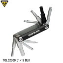 TOPEAK トピーク TOL52300 ナノ 9 BLK 自転車用工具セット 9機能を搭載した、CNC切削超小型ミニツール。 ●#7075アルミ合金切削ボディ、クロムバナジウムツール ●六角レンチ:2、2.5、3、4、5、6、8mm ●トルクスレンチ:T25 ●(−)ドライバー ●L60xW22xH19.5mm ●60g ■商品のデザイン、仕様、外観、は予告なく変更する場合がありますのでご了承ください。9機能を搭載した、CNC切削超小型ミニツール。 ●#7075アルミ合金切削ボディ、クロムバナジウムツール ●六角レンチ:2、2.5、3、4、5、6、8mm ●トルクスレンチ:T25 ●(−)ドライバー ●L60xW22xH19.5mm ●60g