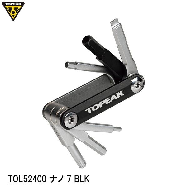 TOPEAK トピーク TOL52400 ナノ 7 BLK 自転車用工具セット