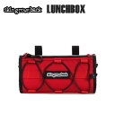 skingrowsback スキングローズバック LUNCHBOX IMPERIAL RED バッグ かばん 自転車 ハンドルバーバッグ(4)