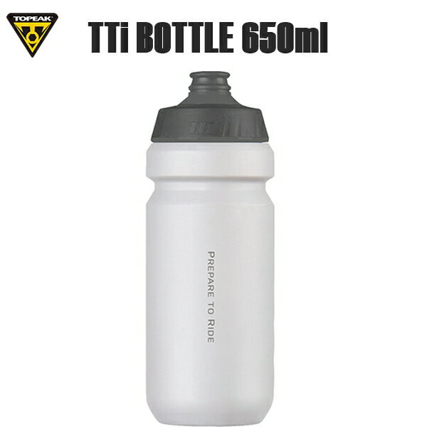 TOPEAK gs[N WBT07101 TTi EH[^[{g WHT 650ml TTi BOTTLE ] {g 