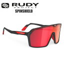 RUDYPROJECT ルディプロジェクト スポーツサングラス SPINSHIELD スピンシールド ブラックマットフレーム マルチレーザーレッドレンズ